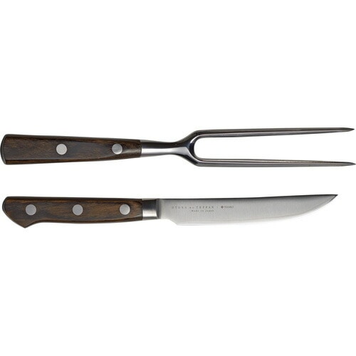 オークス 大人の鉄板 ステーキナイフ&ミートフォーク OTS8107の通販