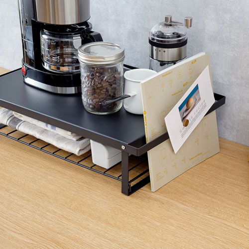 平安伸銅工業 レンジ上ラック マットブラック REK-1の通販【FLICKCART】