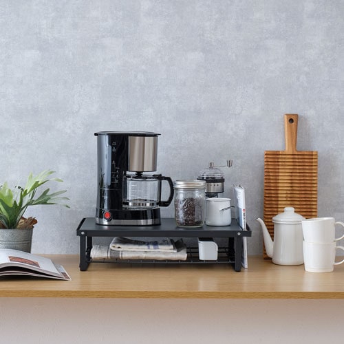 平安伸銅工業 レンジ上ラック マットブラック REK-1の通販【FLICKCART】