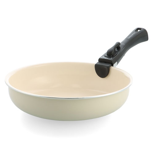 グリーンパン クリックシェフ 4点セット クリームホワイトの通販