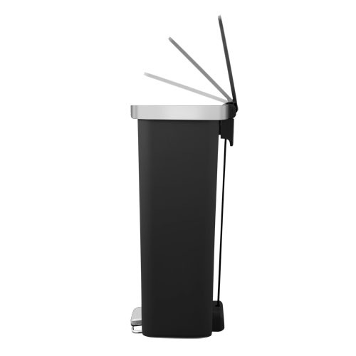 一年保証 EKO ハナステップピン 45L ブラック ペダル式 キャスター付