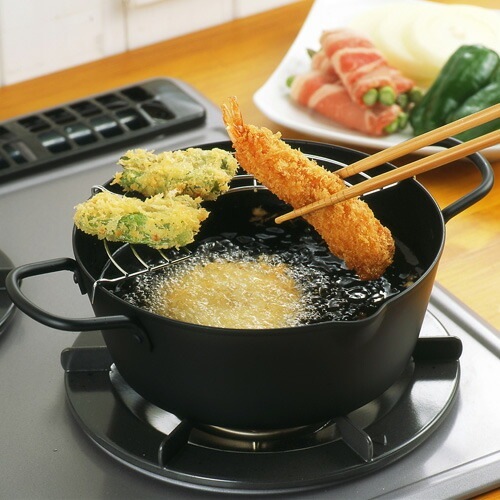 揚げ天彩 深型揚げ鍋 20cm アミ付 SP1126の通販【FLICKCART】