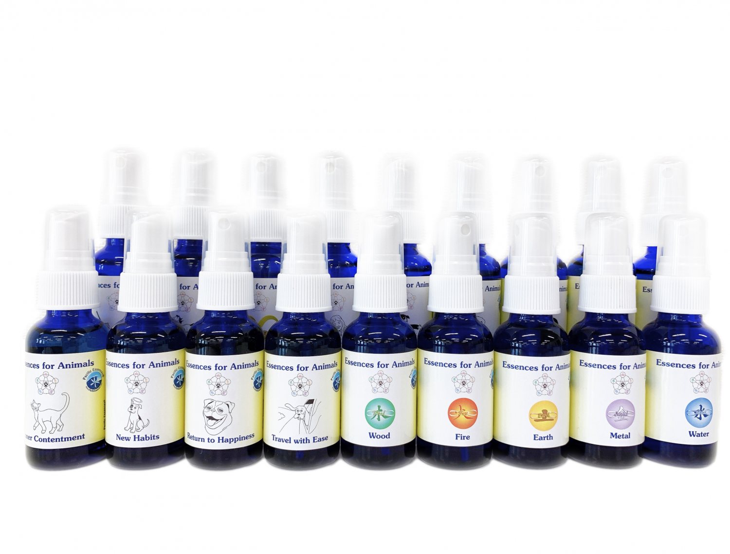 アニマルシリーズスプレー全18本