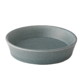 吉田焼 アロマディッシュプレート(灰)[KUSU HANDMADE]