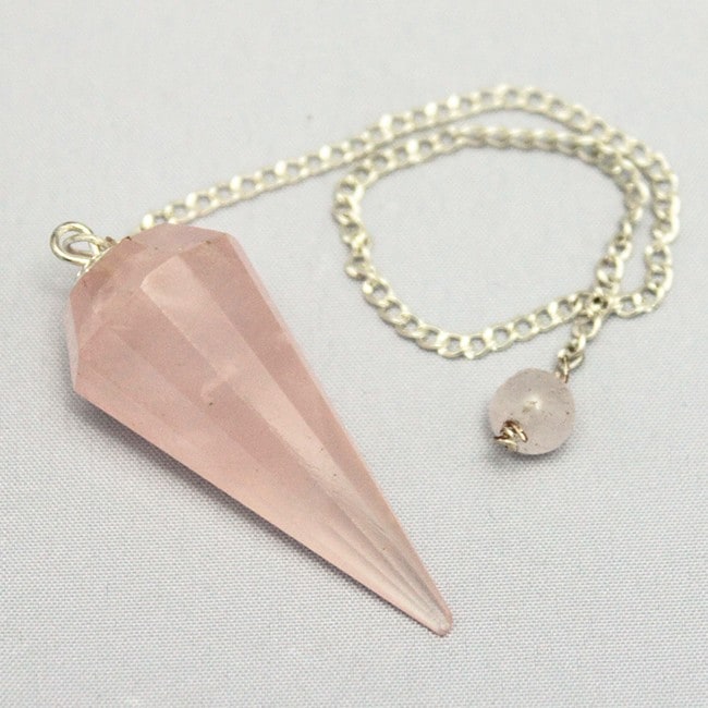 ペンデュラム ローズクォーツファセット[7769A]