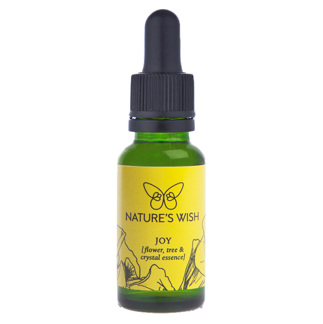 ジョイ  Joy Flower, Crystal and Tree Essence「心からの喜びと笑顔を」