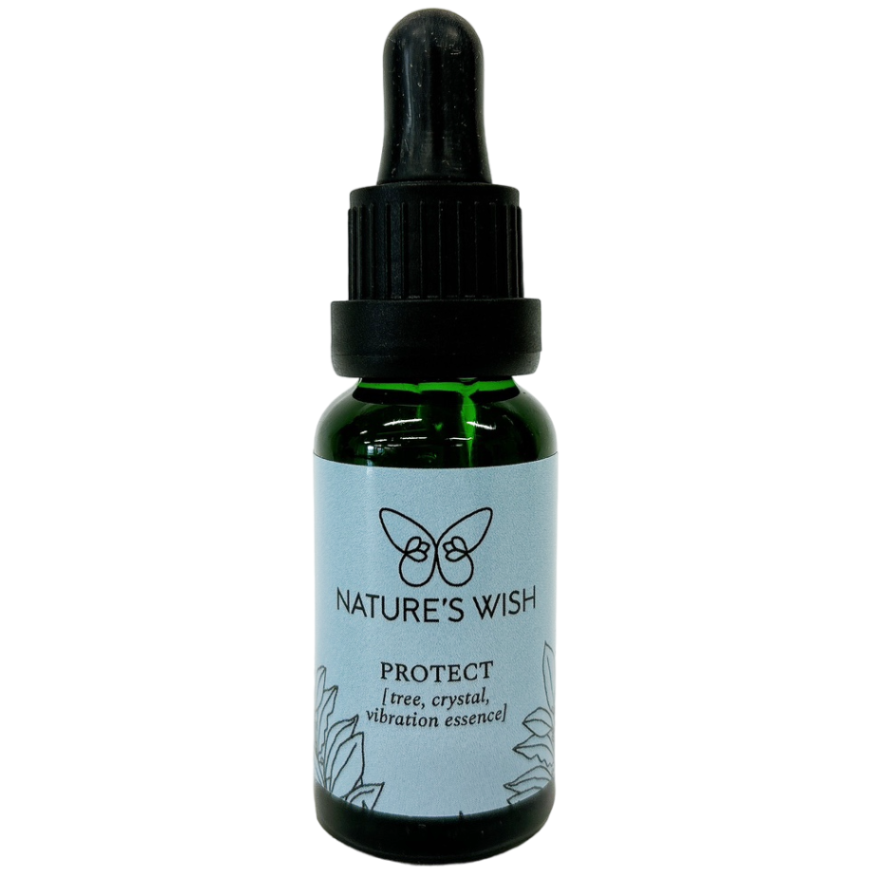 プロテクト　Protect Tree, Crystal and Vibration Essence「聖なる境界線」