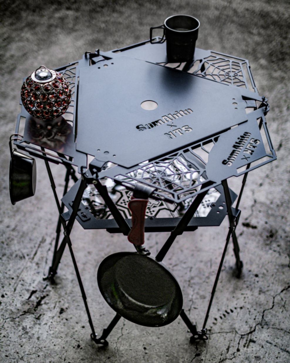 ネイチャートーンズ　ソマビト　somabito バーカウンター コラボGEAR】THE BAR COUNTER TABLE：SPIDER SomAbito × NATURE