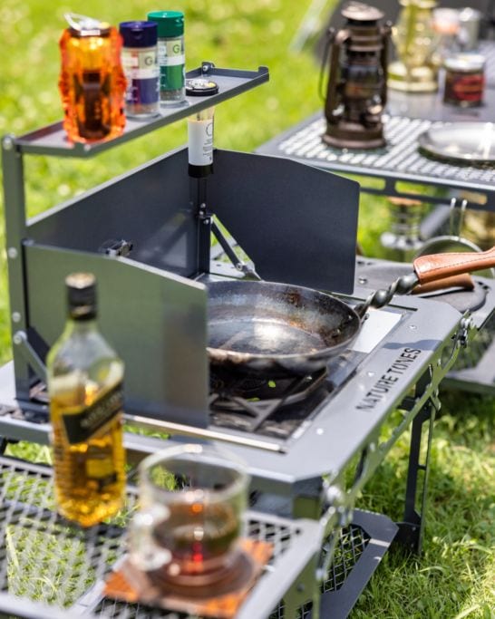 【THE CURTIS TABLE】<br>STEEL GRAY