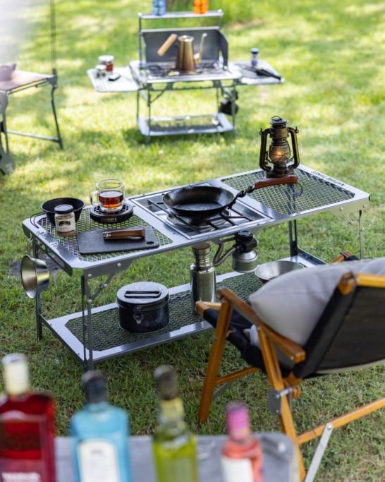 【THE HABIT TABLE】<br>STEEL GRAY