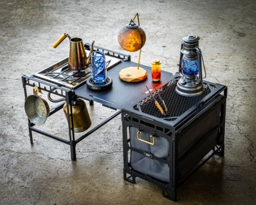 アウトドアテーブル : OUTDOOR TABLE : Nature tones