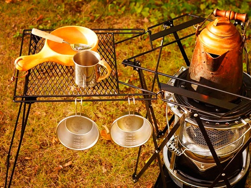 ネイチャートーンズ ストーブガード オプションテーブル サイズL ブラック ストーブガードオプション:Naturetones(ネイチャートーンズ)