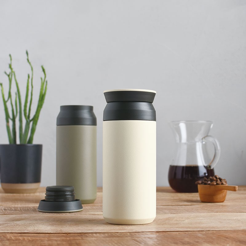 KINTO キントー トラベルタンブラー 350ml  mnr-0009 タンブラー保温/保冷/蓋付き/おしゃれ/ふた付き/マグカップ/携帯/北欧/父の日 2025 プレゼント ギフト 花以外 実用的 メッセージカード/