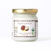 ブラウンシュガーファースト 有機エキストラバージンココナッツオイル（165g)  NR-00104