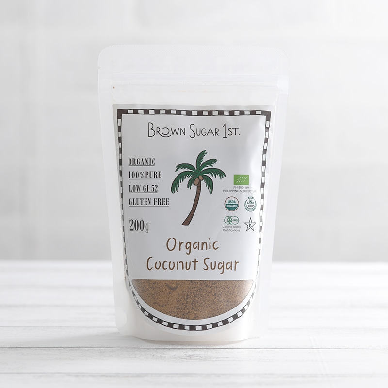 ブラウンシュガーファースト 有機ココナッツシュガー（スタンドパック）  NR-00105