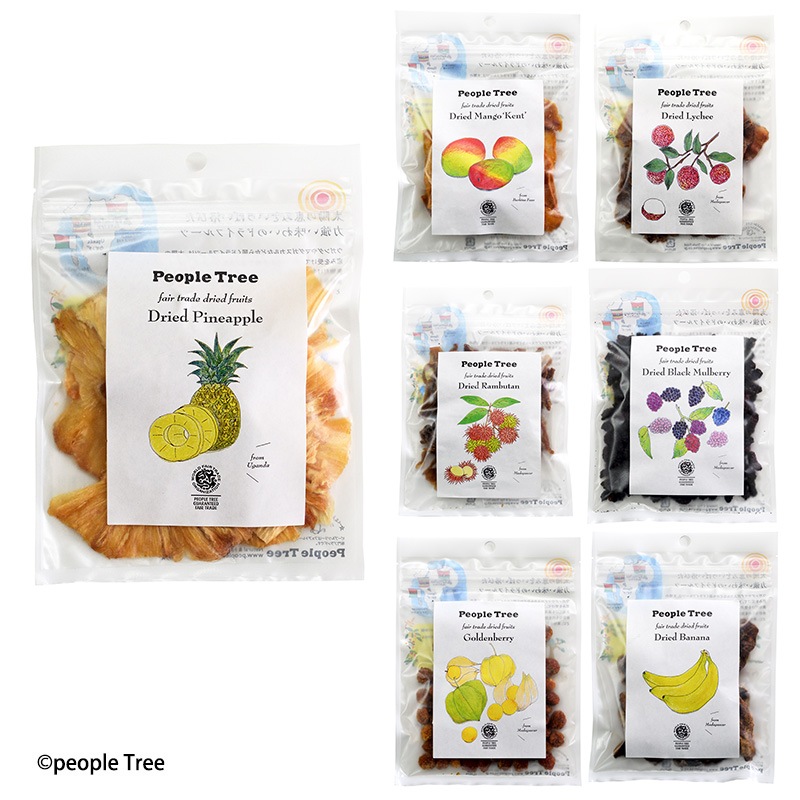 People Tree ピープルツリー フェアトレードドライフルーツ mnr-0019