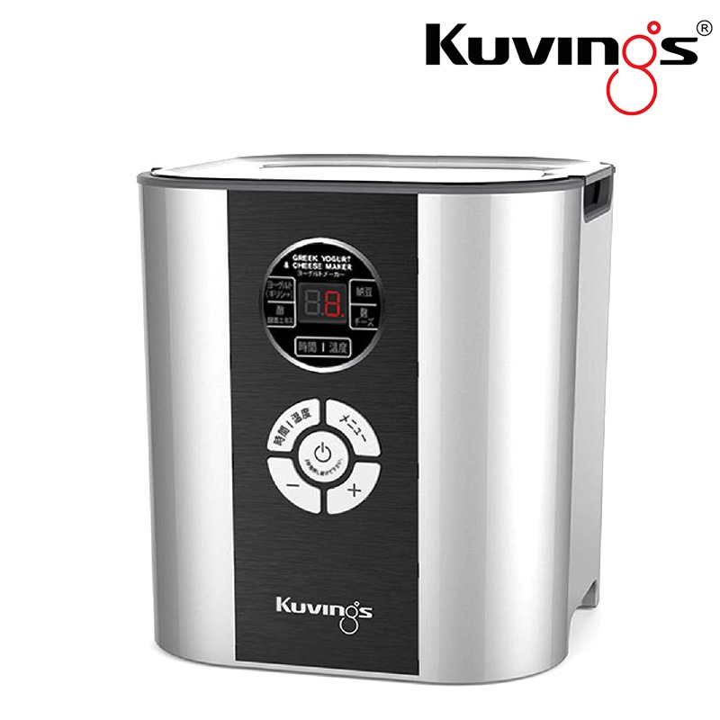 Kuvings クビンス ヨーグルト＆チーズメーカー　KGY-713SM シルバー NR-00174