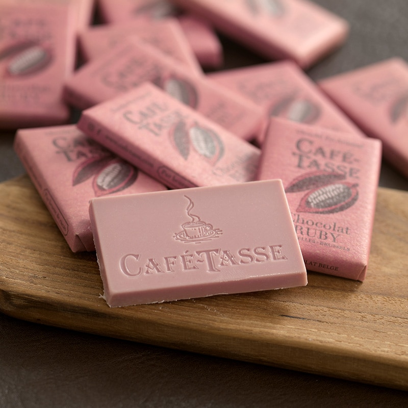 CAFE TASSE カフェタッセ ミニタブレットルビーチョコ12Ｐ NR-00220