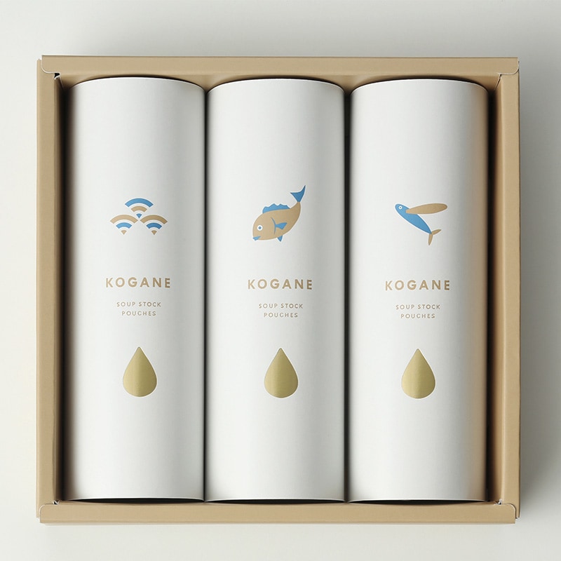 KOGANE かつお・たい・あご  だしパックギフト 各3袋×3pcセット NR-00404