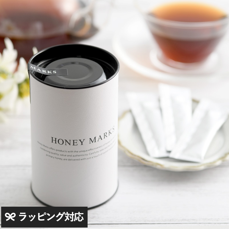 HONEY MARKS　ハニーマークス マヌカハニースティック 缶入りギフト NR-00466 マヌカハニースティック/持ち歩きやすい 携帯/個包装/ハチミツ/はちみつ/蜂蜜 ニュージーランド/無添加/健康食品/プレゼント ハニーマークス/