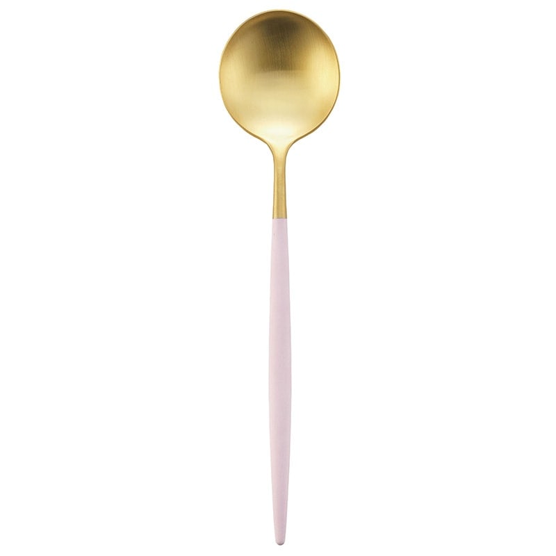 Cutipol クチポール テーブルスプーン GOA ゴア ピンク×ゴールド NR-00529