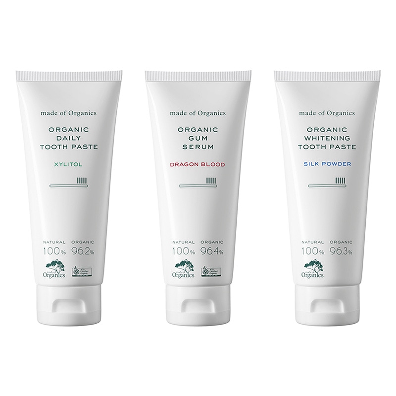 made of Organics メイドオブオーガニクス オーガニック歯磨き粉 100g mnr-0097
