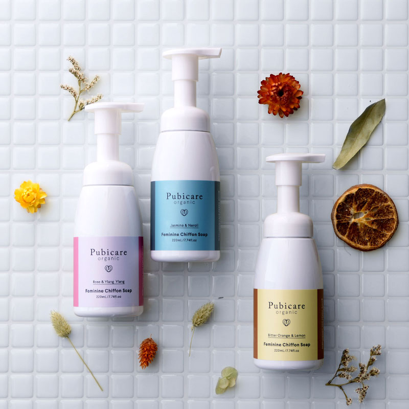 Pubicare organic ピュビケア オーガニック フェミニン シフォン ソープ  220ml mnr-0099