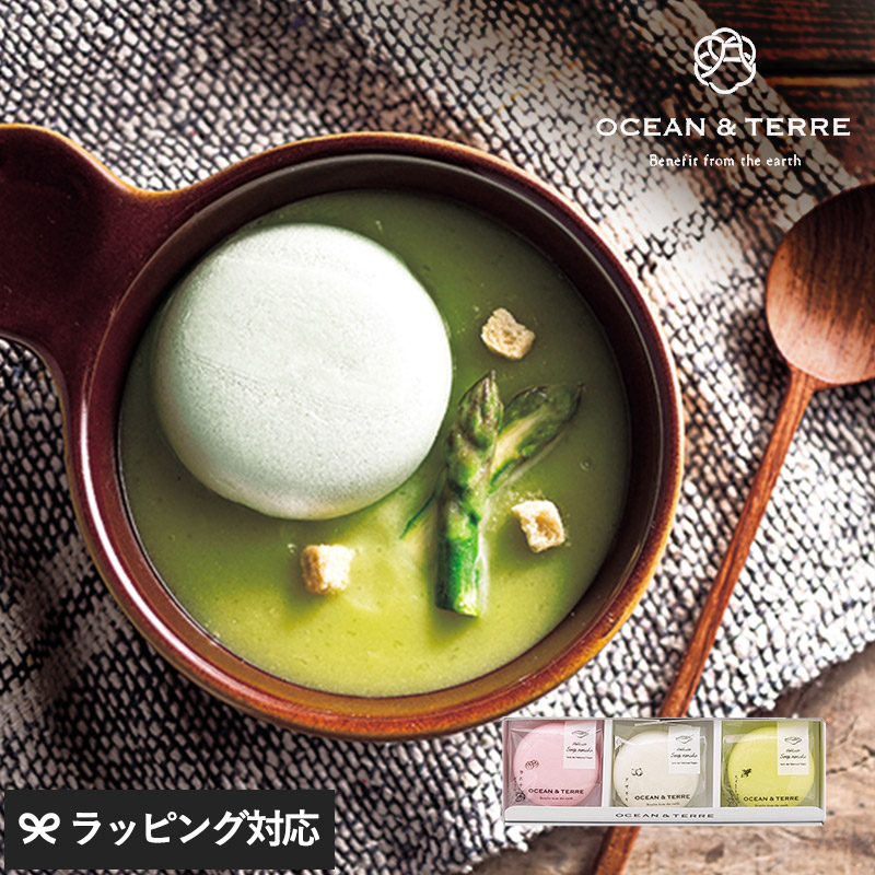 OCEAN ＆ TERRE 北海道 野菜スープMONAKAセットA NR-00674 野菜スープ最中 もなか/プチ ギフト/甘くないもの/贈り物/おしゃれ/内祝い/引出物/返礼品/母の日 2026 プレゼント ギフト 花以外 実用的 メッセージカード/