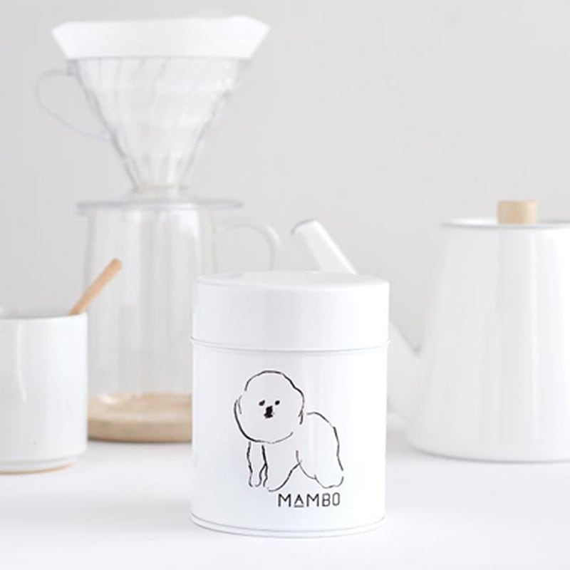 CLASKA DO クラスカ ドー キャニスター缶 MAMBO ホワイト NR-00719