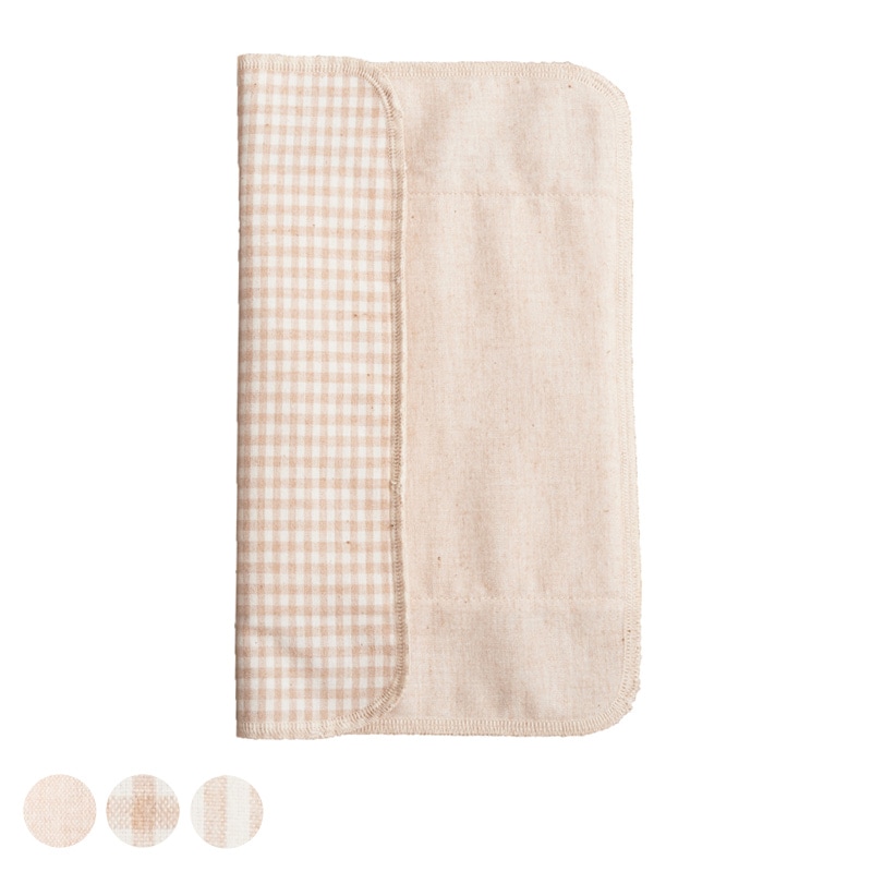 メイドインアース 三つ折り布ナプキン 薄手 mnr-0134