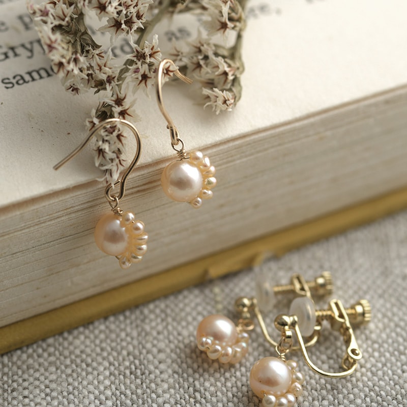 Natully ナチュリー ピアス / イヤリング Tsubomi mnr-0144