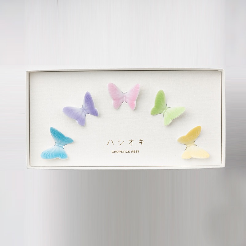 Floyd フロイド バタフライ 箸置き 5個セット NR-00854