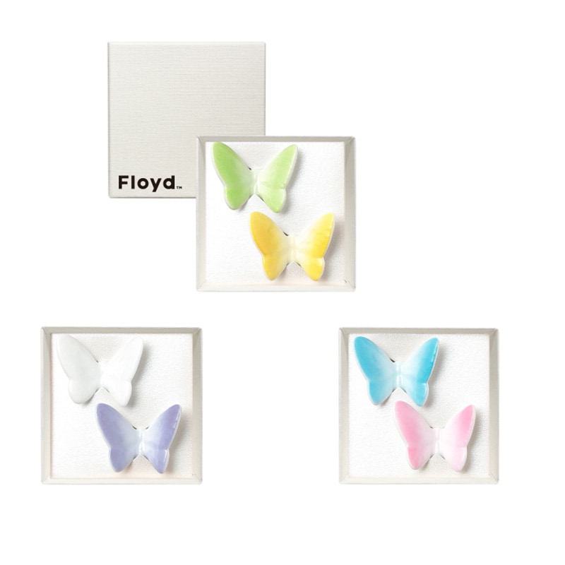 Floyd フロイド バタフライ 箸置き 2個セット mnr-0146