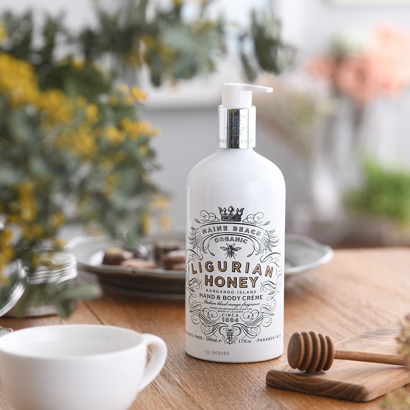 MAINE BEACH マインビーチ Ligurian Honey ハンド＆ボディクリーム 500ml NR-01031