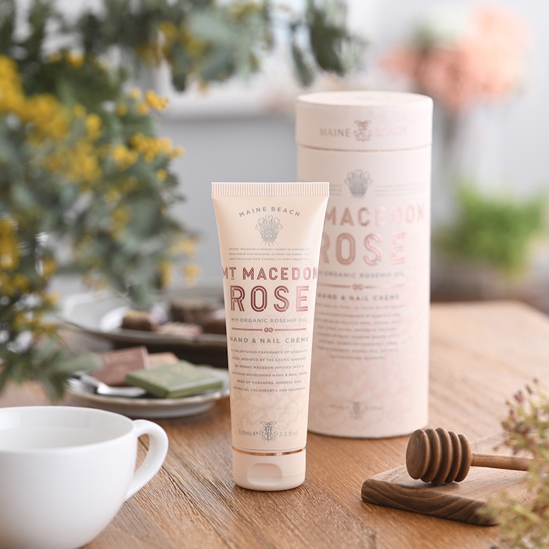 MAINE BEACH マインビーチ Mt Macedon Rose ハンド＆ネイルクリーム 100ml NR-01043