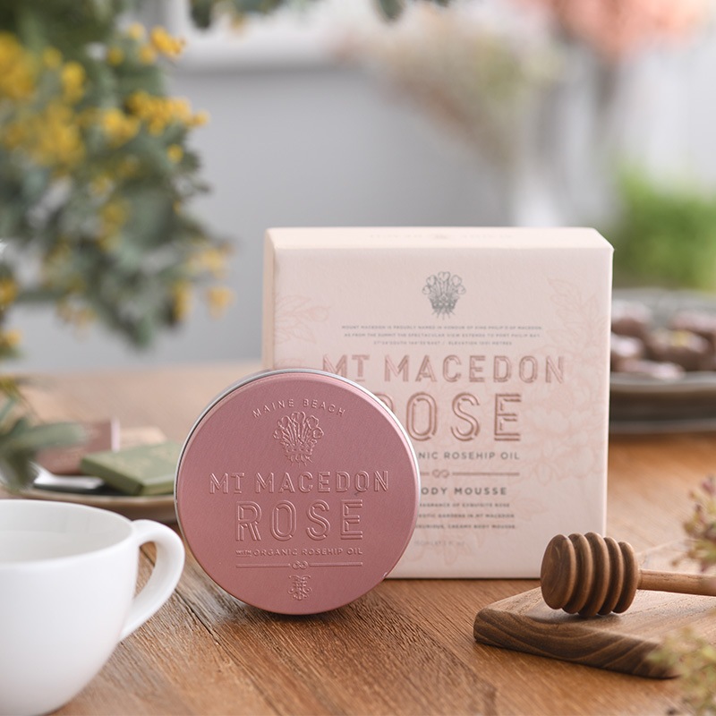 MAINE BEACH マインビーチ Mt Macedon Rose ボディムース 150ml NR-01044