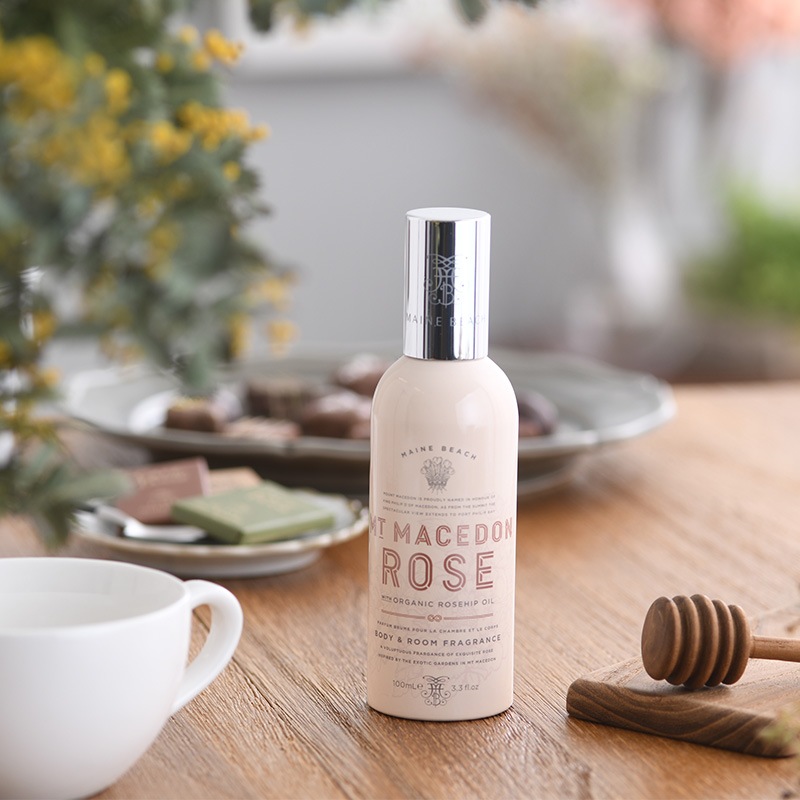 MAINE BEACH マインビーチ Mt Macedon Rose ボディ＆ルームミスト 100ml NR-01047