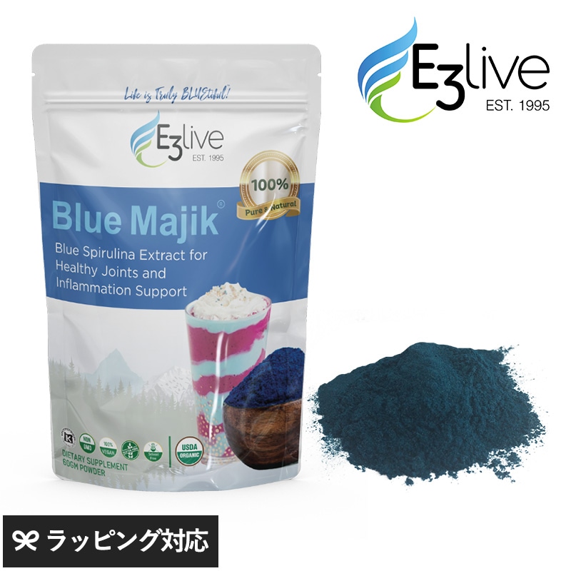 E3Live イースリーライブ Blue Majik パウダー 60g NR-01064