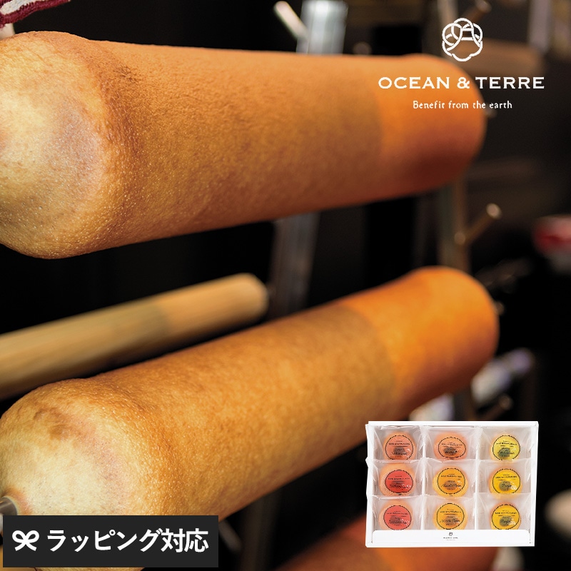 OCEAN ＆ TERRE Premium フルーツバームセットB NR-01142 バームクーヘン個包装/ギフト/詰め合わせ/かわいい/おしゃれ/スイーツ/グルメ/贈り物/母の日 2025 プレゼント ギフト 花以外 実用的 メッセージカード/