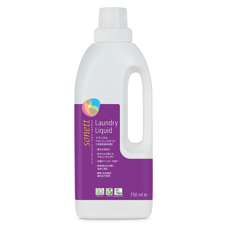sonett ソネット ナチュラルウォッシュリキッド 750ml 洗濯用（液体） NR-01231