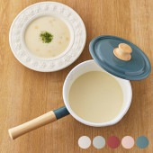 FUJIHORO JAPAN フジホーロー ジャパン ソースパン16cm ホーロー Cotton コットン mnr-0201