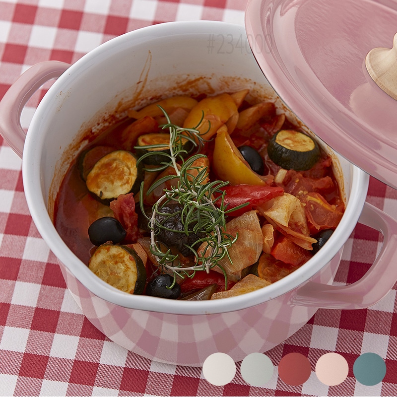 FUJIHORO JAPAN フジホーロー ジャパン キャセロール18cm ホーロー Cotton コットン mnr-0202