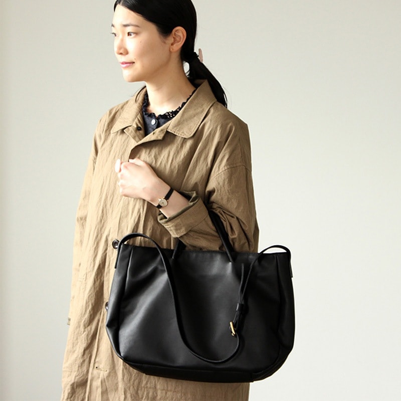 CLASKA DO クラスカ ドー 2wayレザーバッグ Sac travail NR-01473