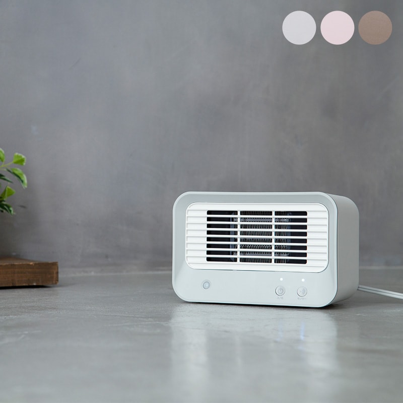 Three-up スリーアップ 人感センサー付 ミニセラミックヒーター mnr-0254