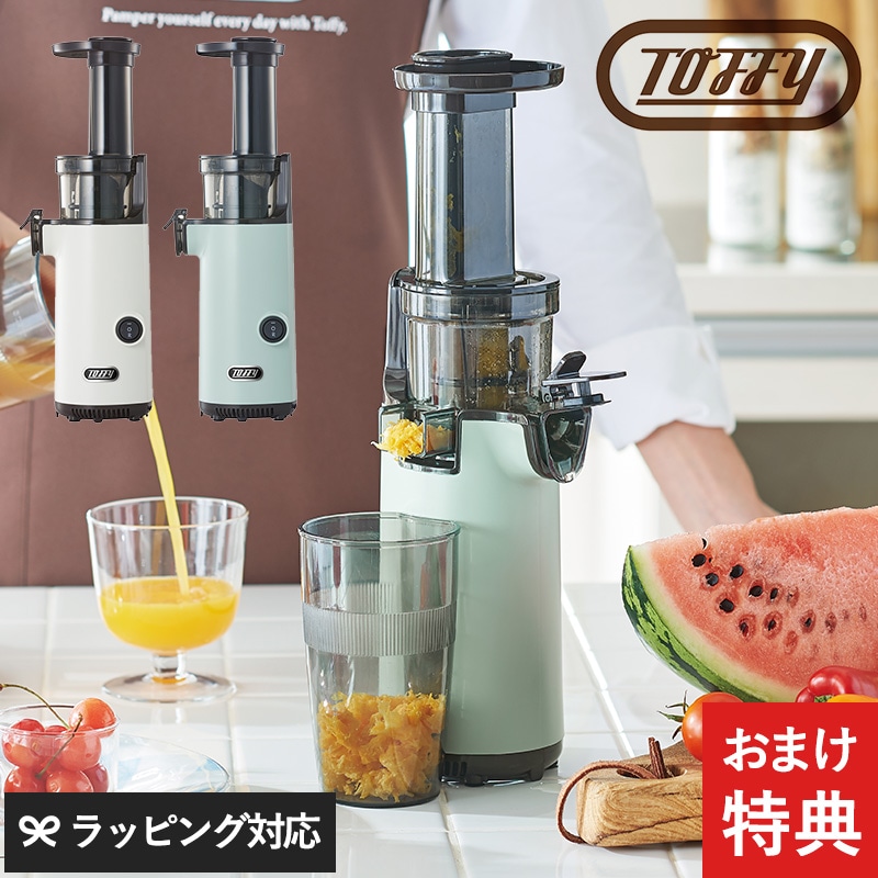 Toffy トフィー ミニスロージューサー mnr-0262