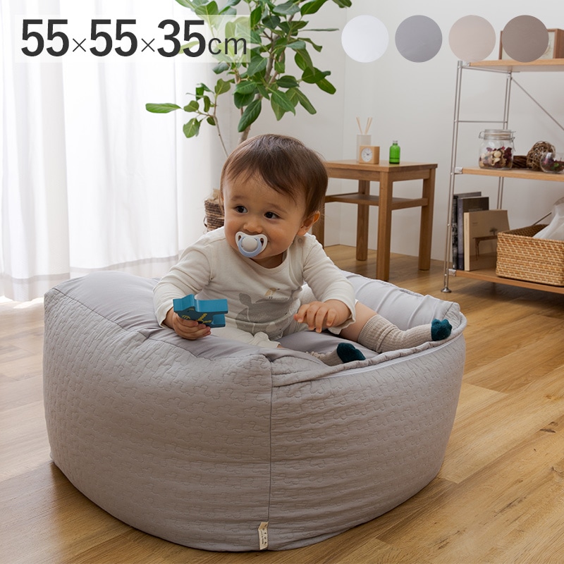 mofua モフア イブル CLOUD柄 くすみ系おしゃれなビーズクッション mnr-0321