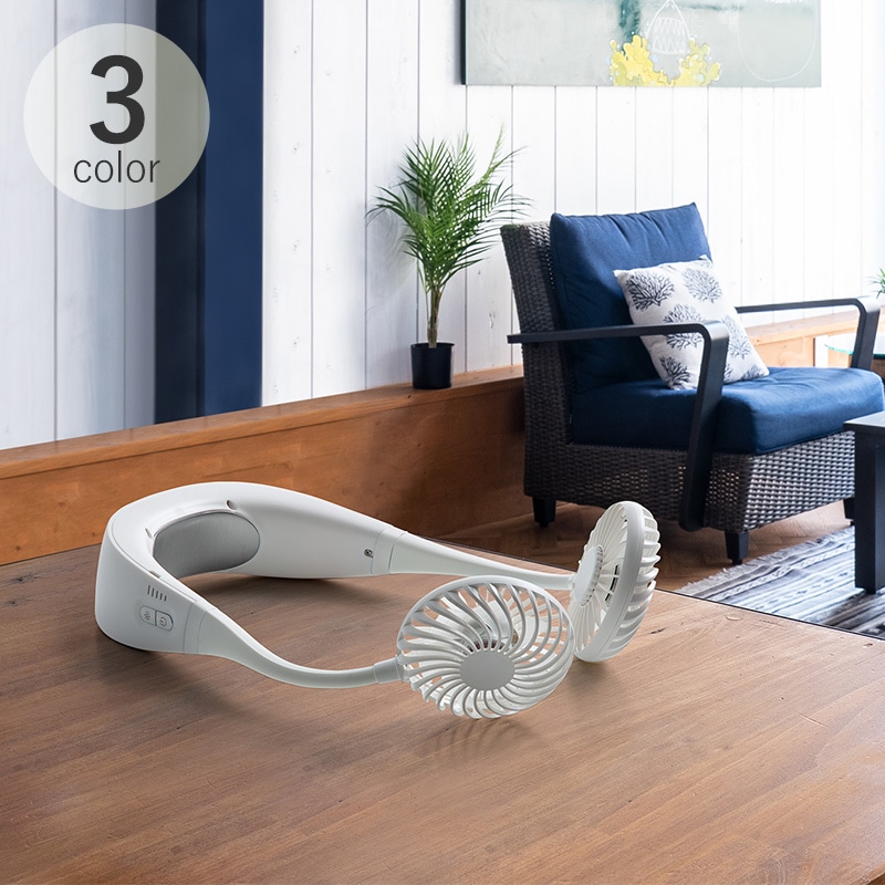 Three-up スリーアップ ペルチェ式 ネッククールファン mnr-0350