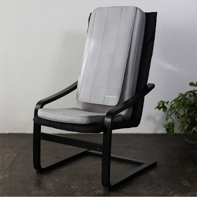 MOMiLUX モミラックス ボディスキャン シートマッサージャー グレー NR-02200