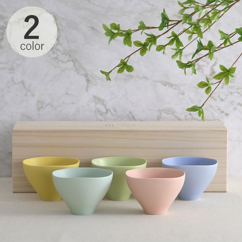 Sakuzan サクザン Sara Lotus Cup5pcs Giftセット mnr-0391