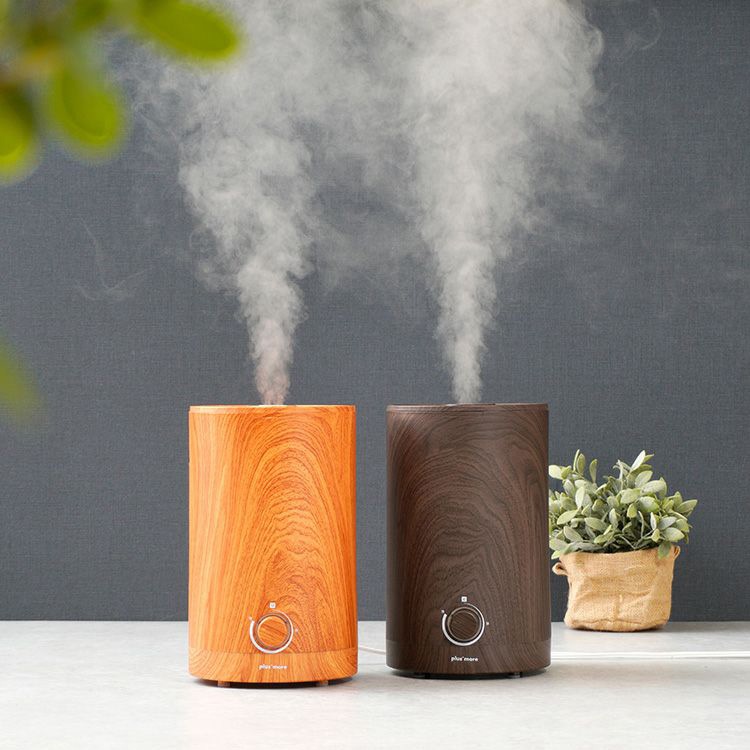 plus more プラスモア 上部給水式超音波 アロマ加湿器 mbm-0721